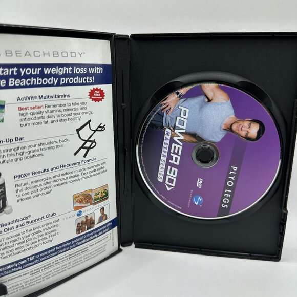 Power 90 Master Series Plyo Legs Tony Horton Fitness DVD Workout Beachbody - Picture 3 of 3